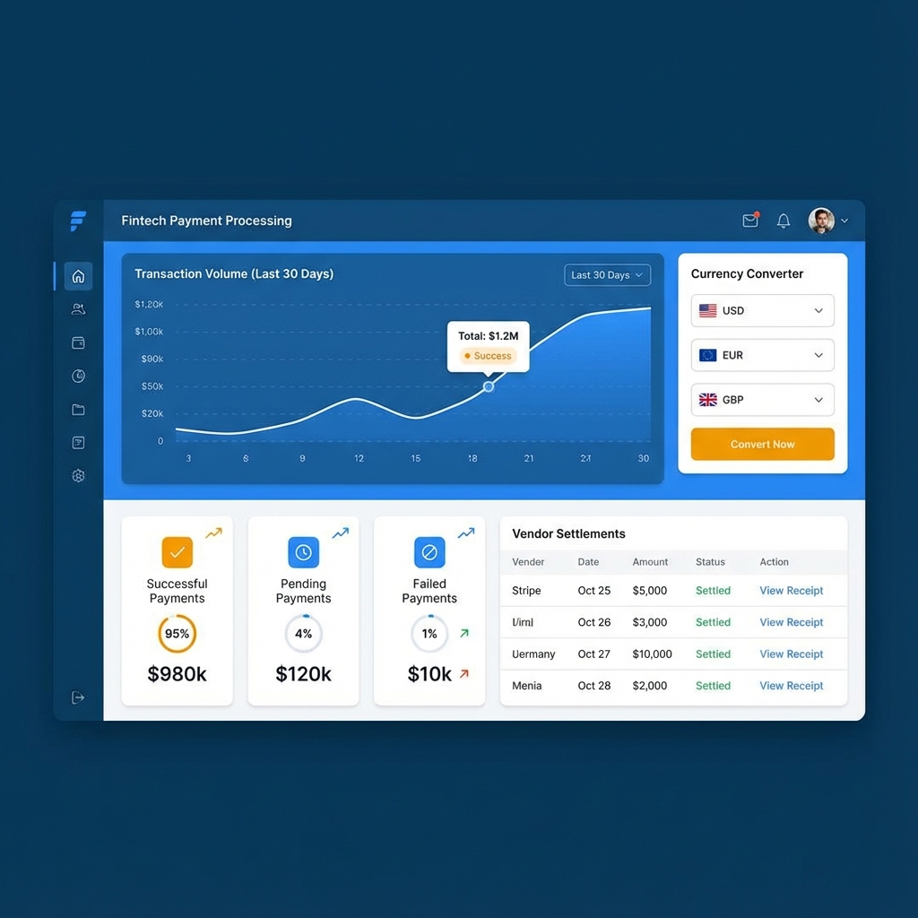 Payment Aggregator Dashboard